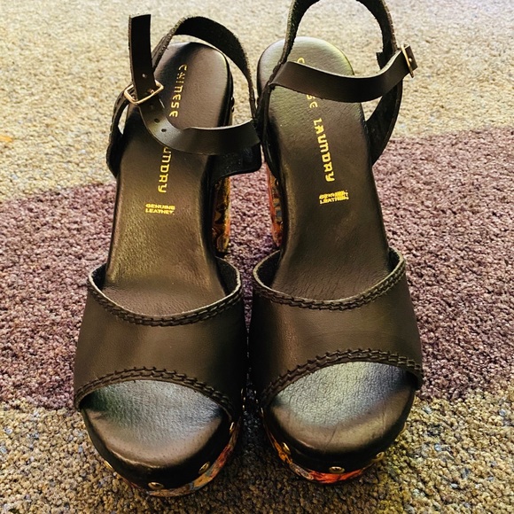 Chinese Laundry Boho Studded Wedges! Brand New! - Picture 6 of 7